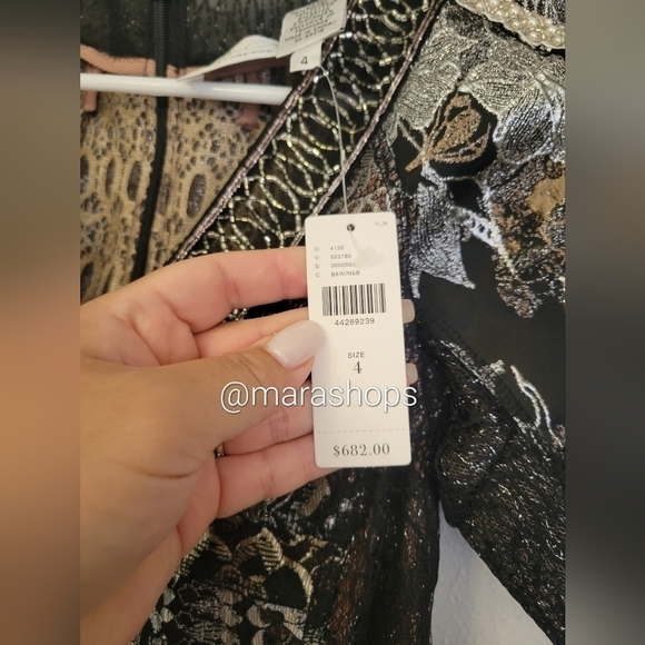 Byron Lars Sophie Column Dress - Picture 11 of 11